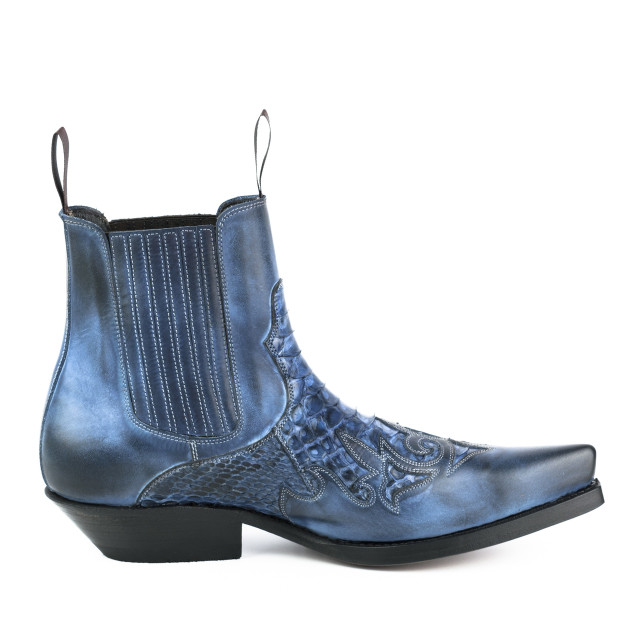 Mayura Boots Cowboy laarzen rock-2500-vacuno / azul ROCK-2500-VACUNO / PYTHON AZUL large