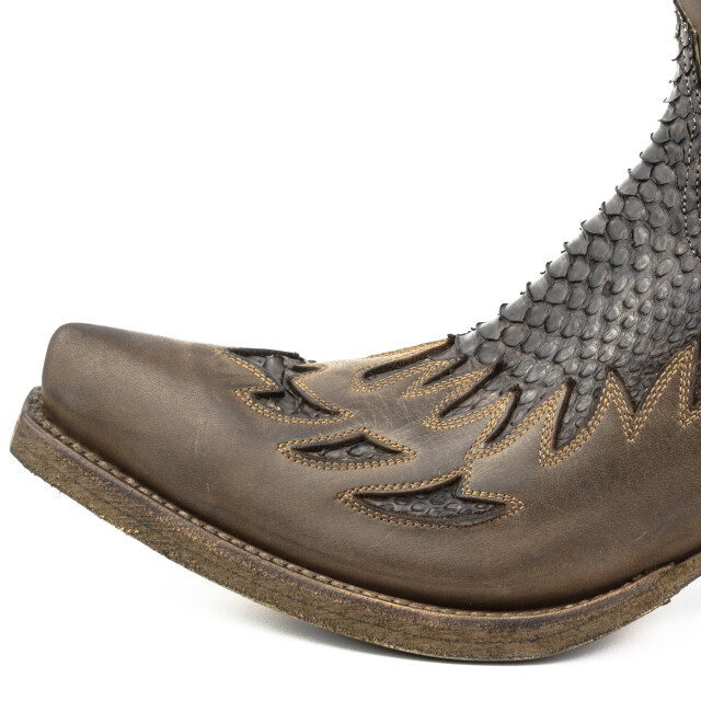 Mayura Boots Cowboy laarzen 12-crazy old sadale/ testa mate 12-CRAZY OLD SADALE/PYTHON TESTA MATE large