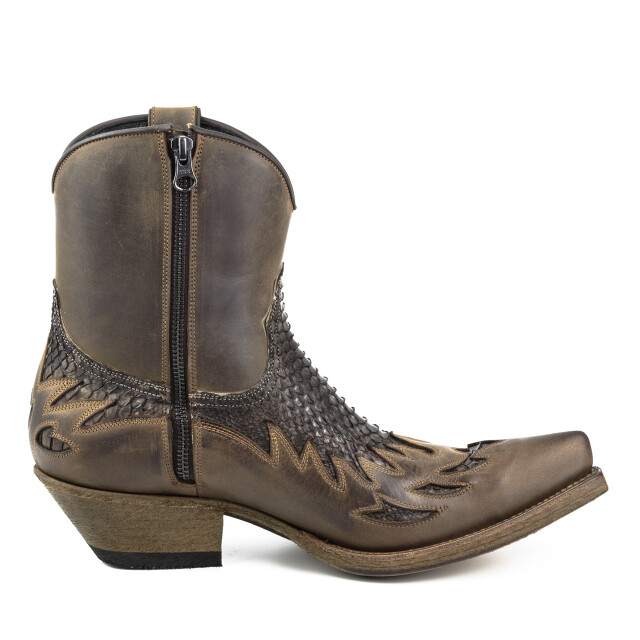 Mayura Boots Cowboy laarzen 12-crazy old sadale/ testa mate 12-CRAZY OLD SADALE/PYTHON TESTA MATE large