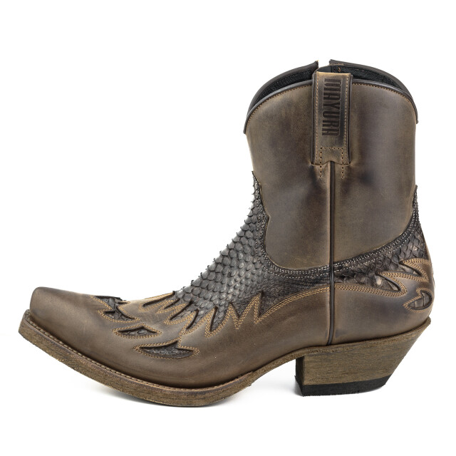 Mayura Boots Cowboy laarzen 12-crazy old sadale/ testa mate 12-CRAZY OLD SADALE/PYTHON TESTA MATE large