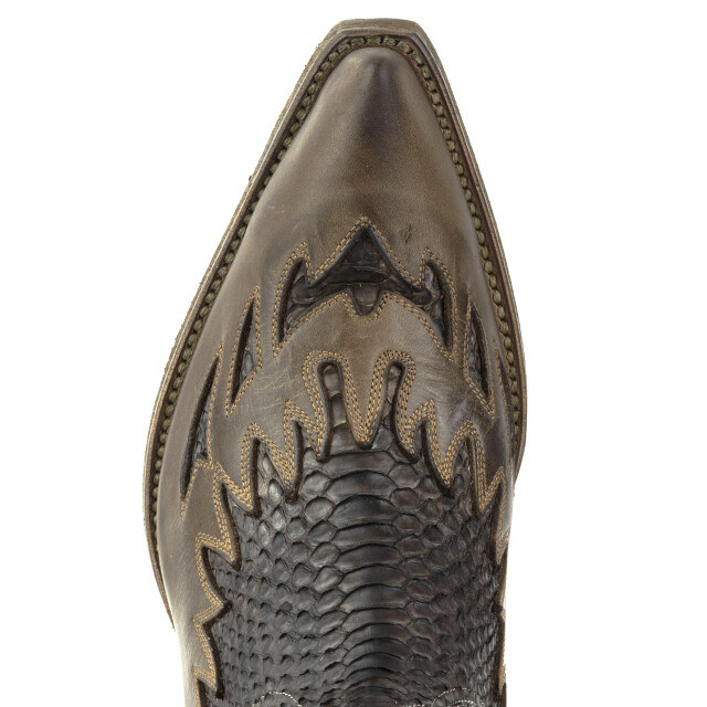 Mayura Boots Cowboy laarzen 12-crazy old sadale/ testa mate 12-CRAZY OLD SADALE/PYTHON TESTA MATE large