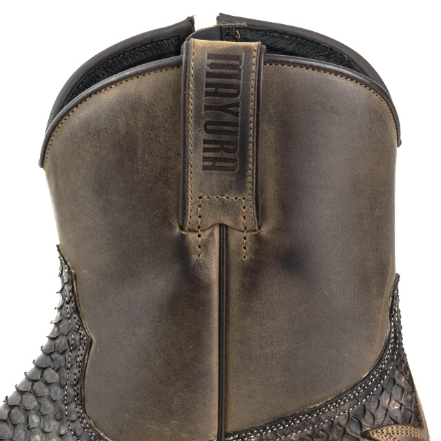 Mayura Boots Cowboy laarzen 12-crazy old sadale/ testa mate 12-CRAZY OLD SADALE/PYTHON TESTA MATE large