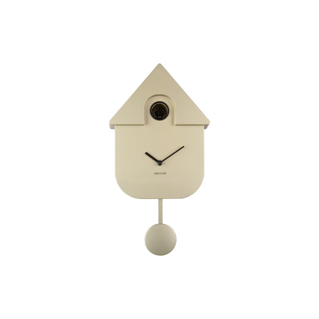 Karlsson wandklok modern cuckoo metallic metallic gold 2946894 large