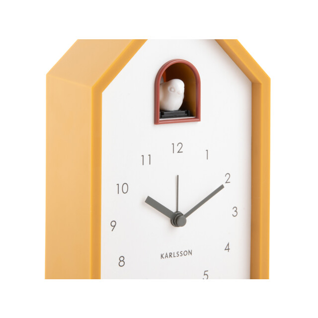 Karlsson wekker modern cuckoo oker 2946567 large