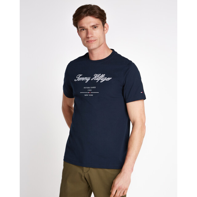 Tommy Hilfiger Menswear t-shirt met korte mouwen 099989-001-XL large