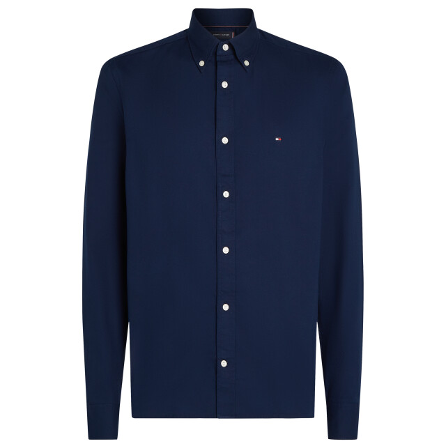 Tommy Hilfiger Menswear casual overhemd met lange mouwen 099992-001-XL large
