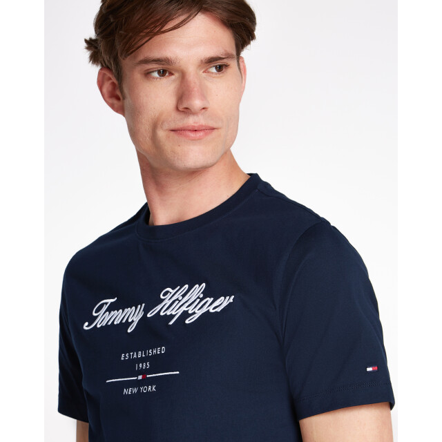 Tommy Hilfiger Menswear t-shirt met korte mouwen 099989-001-XL large