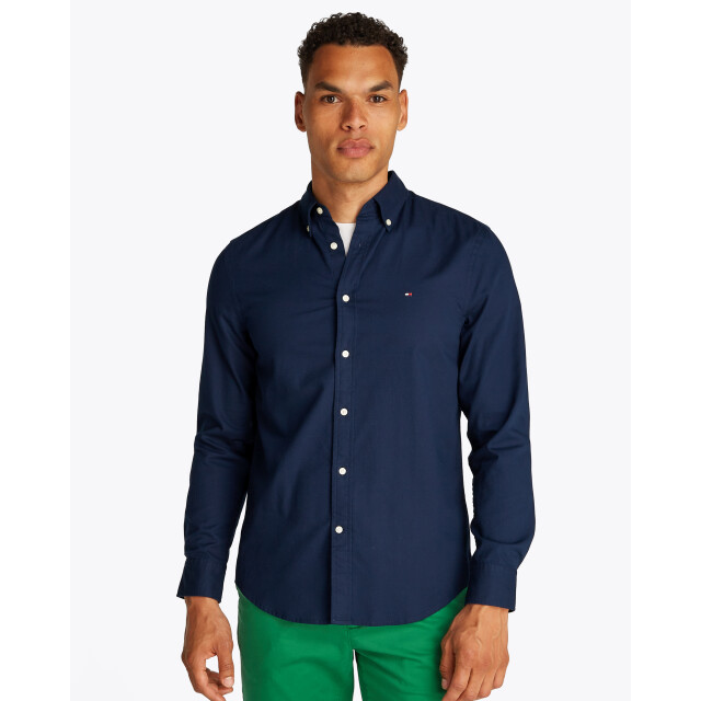 Tommy Hilfiger Menswear casual overhemd met lange mouwen 099992-001-XL large