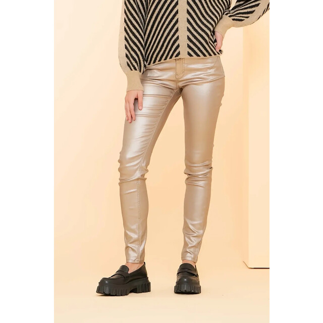 Geisha 41813-10 jeans coated gold 41813-10 Jeans coated gold large