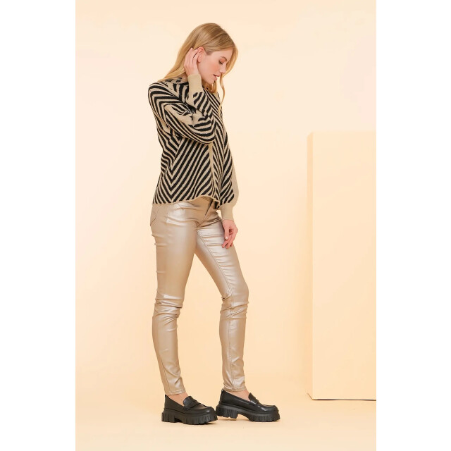 Geisha 41813-10 jeans coated gold 41813-10 Jeans coated gold large
