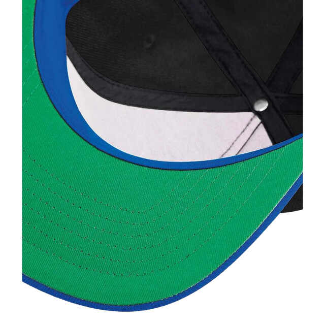 Beechfield Flat peak snapback cap UTFK3088_blackbrightroyal large