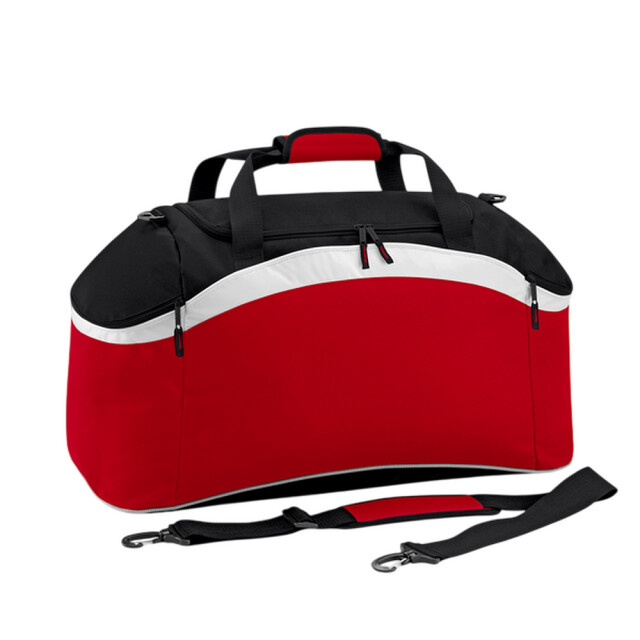 Bagbase Teamwear 54l weekendtas UTFK3113_classicredblackwhite large