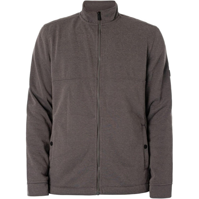 Regatta Heren leveson marl full zip fleecejack UTRG9150_darkgrey large
