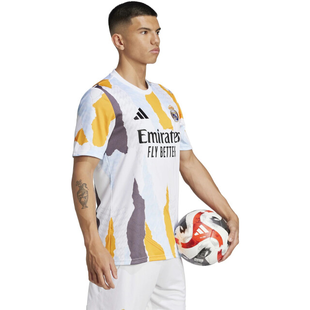 Adidas real presentatie shirt training shirt replica voetbal - 069302_100-S large