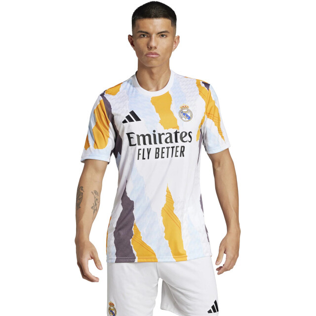 Adidas real presentatie shirt training shirt replica voetbal - 069302_100-S large