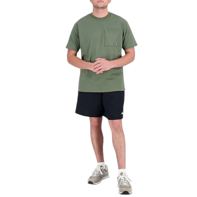 New Balance New Balance Groen Essentials Reimagined T-Shirt T-Shirts Groen New Balance Groen Essentials Reimagined T-Shirt large