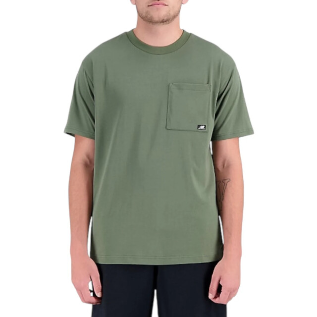 New Balance New Balance Groen Essentials Reimagined T-Shirt T-Shirts Groen New Balance Groen Essentials Reimagined T-Shirt large