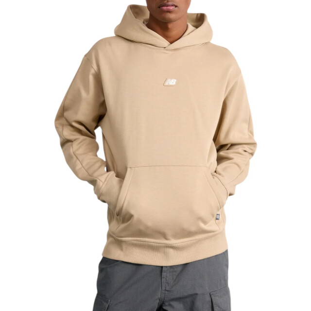 New Balance New Balance Beige Hoops Uniform Hoodie Sweaters Beige New Balance Beige Hoops Uniform Hoodie large