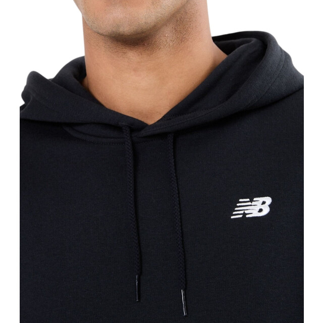 New Balance New Balance Zwart Essentials Fleece Hoodie Sweaters Zwart New Balance Zwart Essentials Fleece Hoodie large