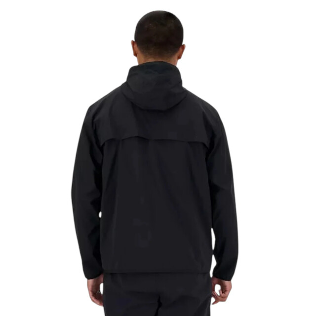 New Balance New Balance Zwart Athletics Woven Jacket Jacks Zwart New Balance Zwart Athletics Woven Jacket large
