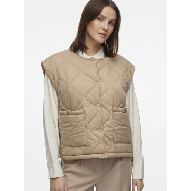 Vila visibiria s/l pocket waistcoat 141001 savannah tan 06226.805.0001 large