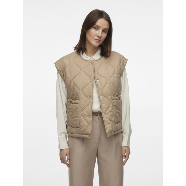 Vila visibiria s/l pocket waistcoat 141001 savannah tan 06226.805.0001 large