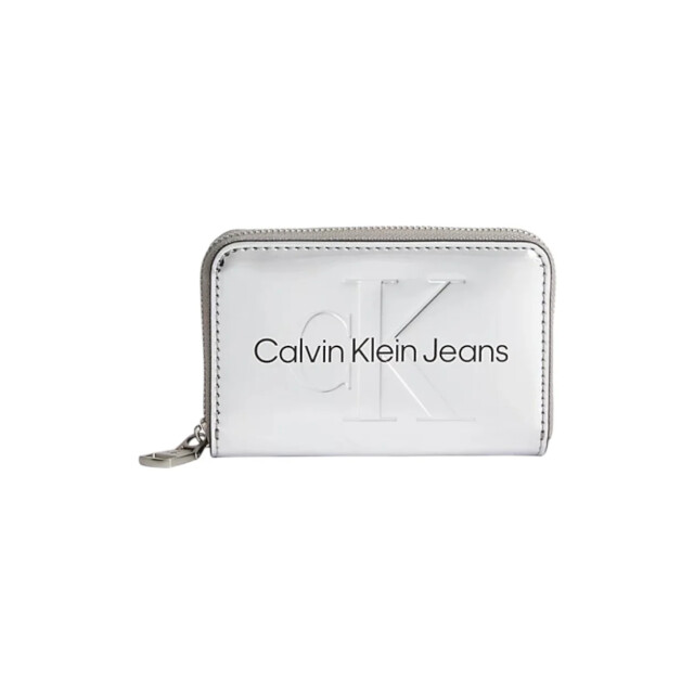 Calvin Klein Sculpted zip portemonnee Calvin Klein Jeans Sculpted Zip Portemonnee large