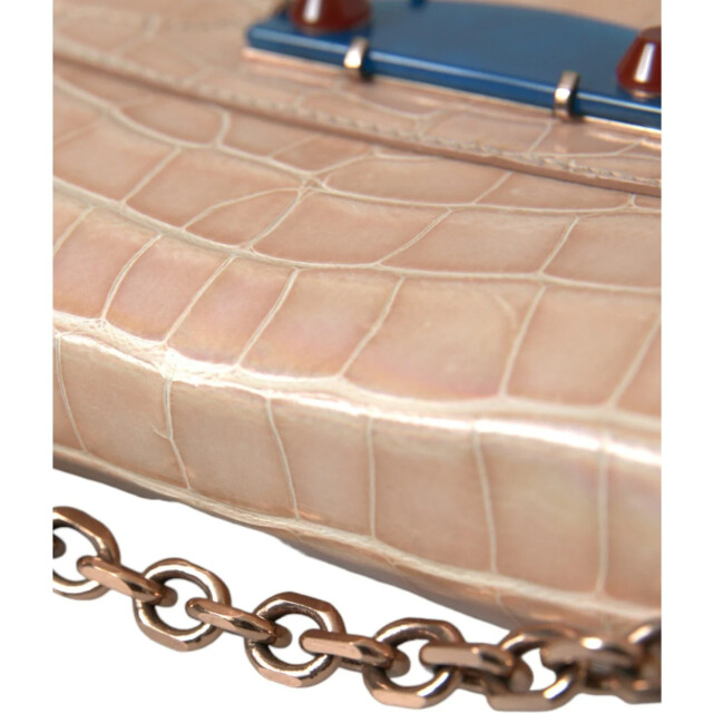 Balenciaga Elegant mini tas Balenciaga Beige Neo Classic Ketting Mini Handtas large