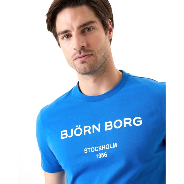 Björn Borg Heren borg logo tee 10001627-BL038 large