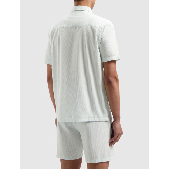Pure Path Pinstripe short sleeve shirt 24010211 large