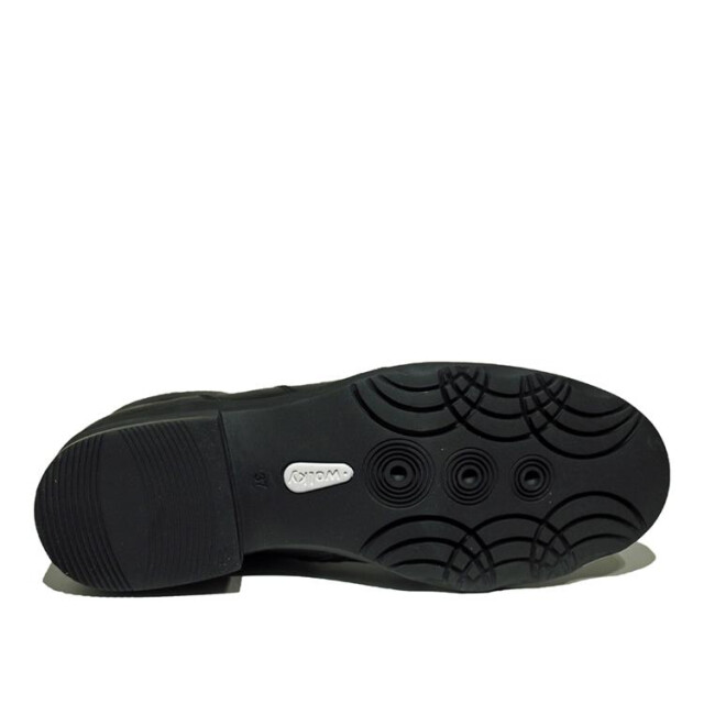 Wolky 02629 Center XW Velvet leather Enkellaarzen Zwart 02629 Center XW Velvet leather large