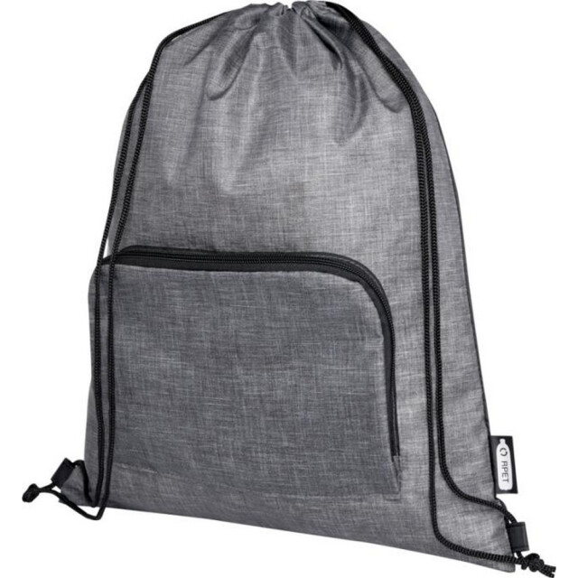 Bullet Opvouwbare gerecyclede tas ash UTPF4014_heathergreysolidblack large