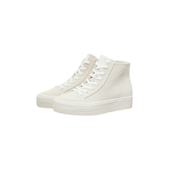 Calvin Klein High top suède plateau sneakers Calvin Klein Jeans High Top Suède Plateau Sneakers large