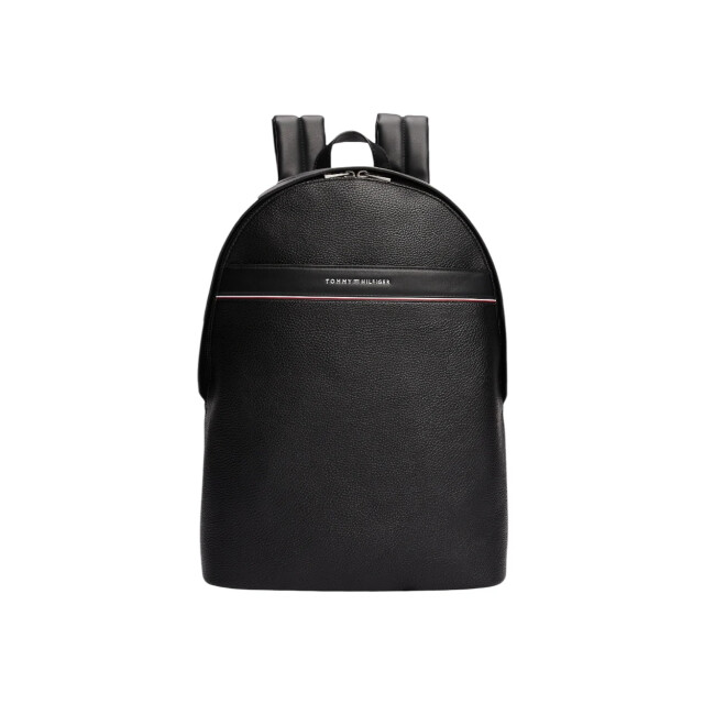Tommy Hilfiger Signature rugzak met bol-design Tommy Hilfiger Zwart Signature Rugzak Met Bol-design large