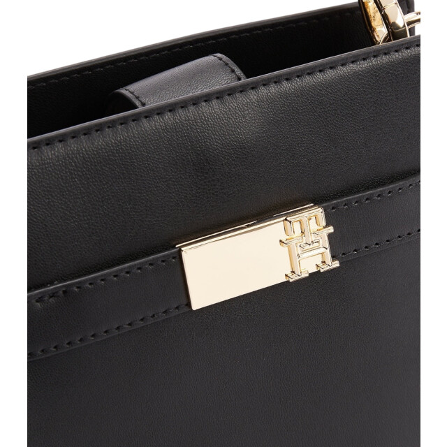 Tommy Hilfiger Heritage handtas met studs Tommy Hilfiger Zwart Heritage Handtas Met Studs large