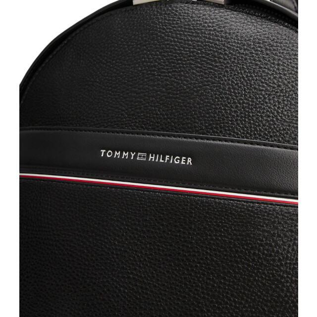 Tommy Hilfiger Signature rugzak met bol-design Tommy Hilfiger Zwart Signature Rugzak Met Bol-design large