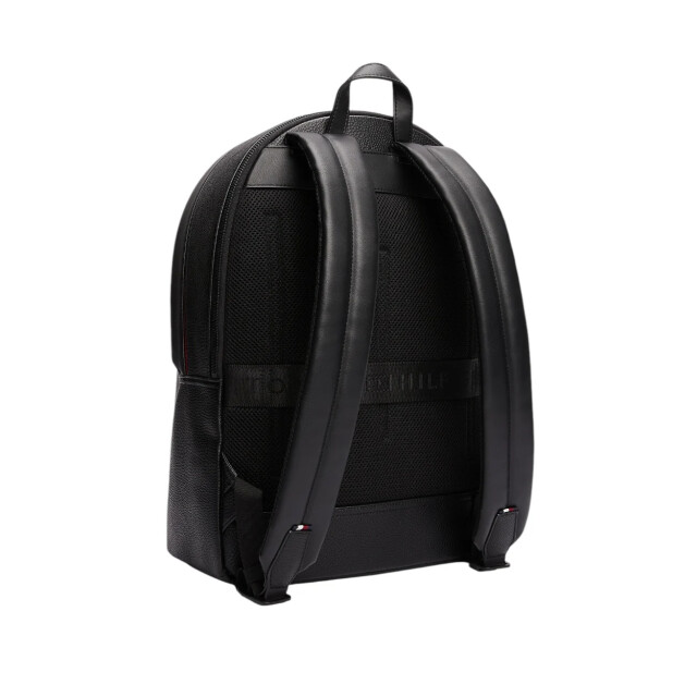 Tommy Hilfiger Signature rugzak met bol-design Tommy Hilfiger Zwart Signature Rugzak Met Bol-design large