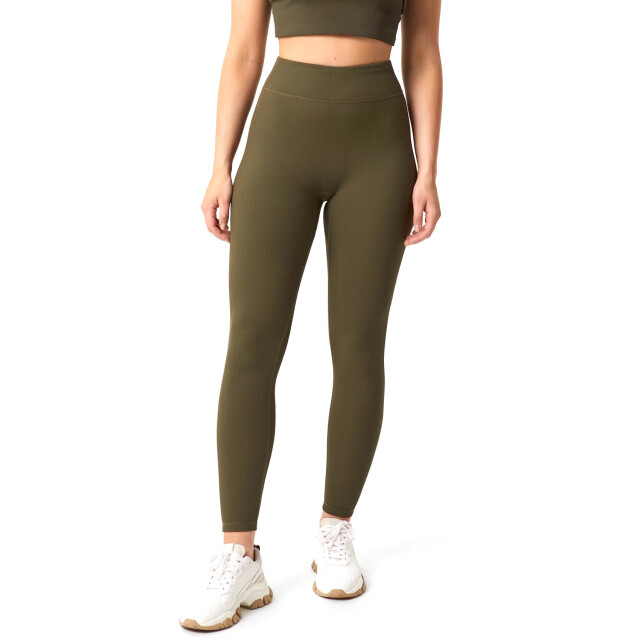 Björn Borg Dames studio highwaist rib tights 10002681-GN047 large