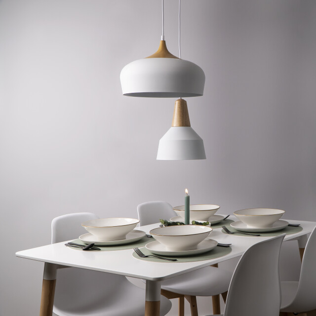 QUVIO Hanglamp rond quv5064l-white 1395188 large