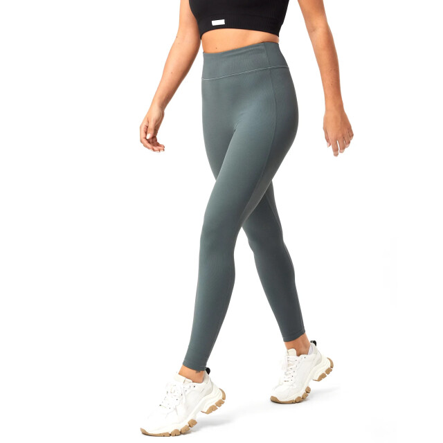 Björn Borg Dames studio highwaist rib tights 10002681-GN185 large