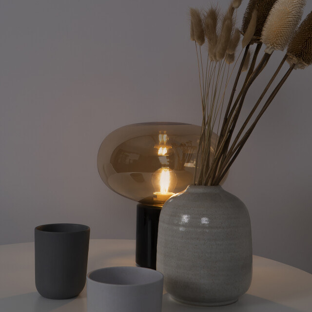 QUVIO Tafellamp met ovaal glas quv5033l 1395287 large