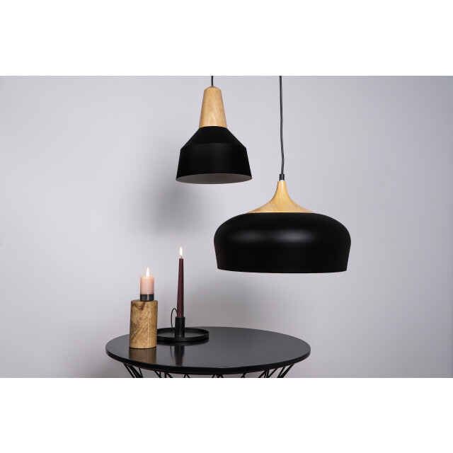 QUVIO Hanglamp rond quv5064l-black 1395187 large