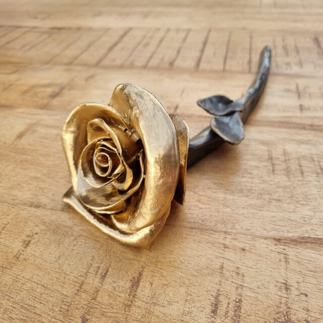 Vtw Living Roos van keramiek - roos keramisch cadeau geschenk afscheid 3038870 large