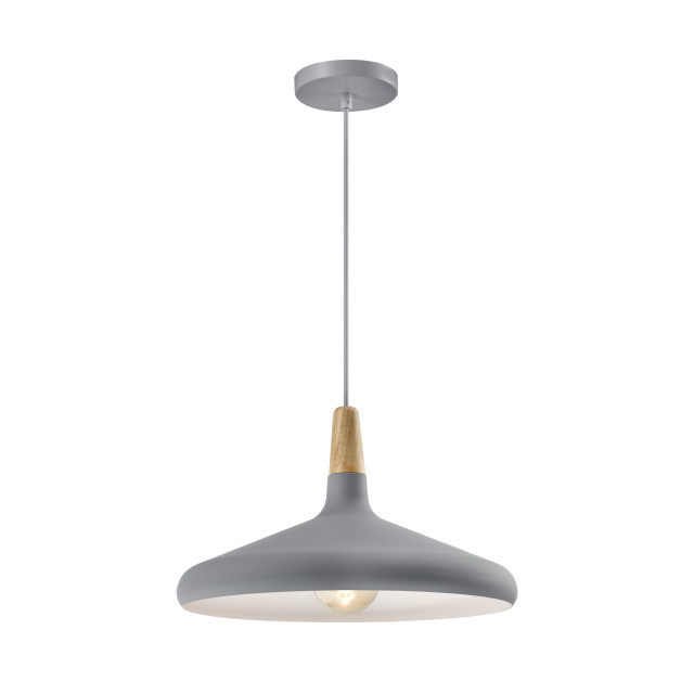 QUVIO Hanglamp rond quv5132l-grey 1545191 large