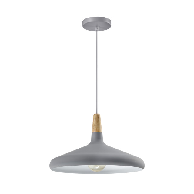 QUVIO Hanglamp rond quv5132l-grey 1545191 large