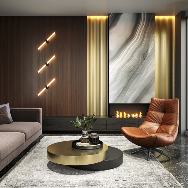 Maytoni wandlamp axis - Ø3 2993567 large