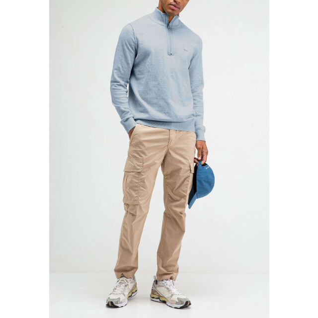 Butcher of Blue Lt clifden half zip M2426030-618 large