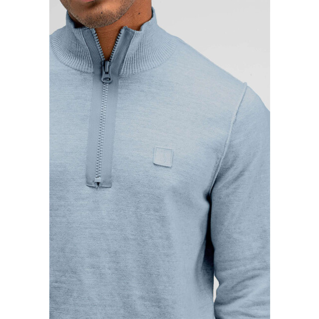 Butcher of Blue Lt clifden half zip M2426030-618 large