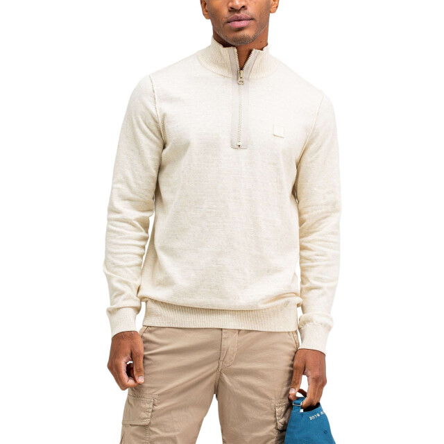 Butcher of Blue Lt clifden half zip M2426030-836 large