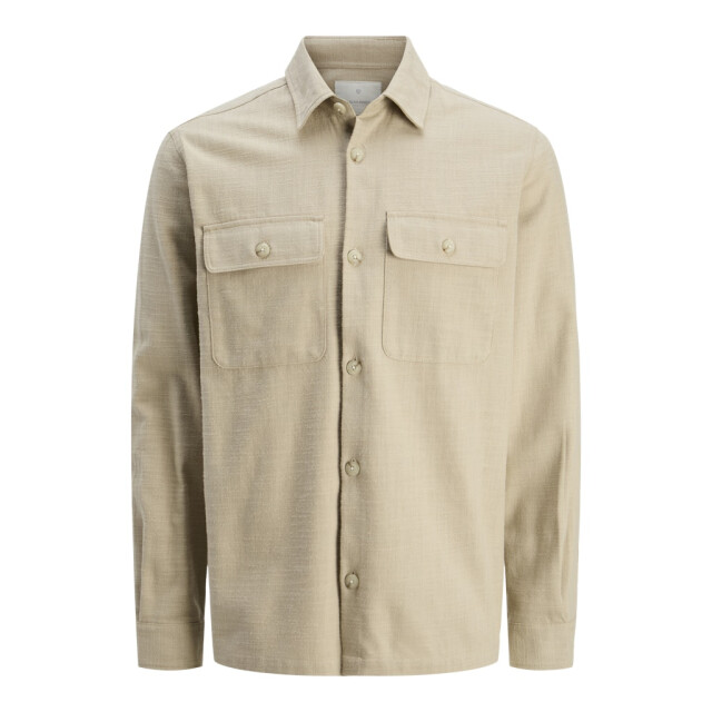 Jack & Jones jprccraymond spring solid overshirt 12274954 white pepper 05633.149.0003 large
